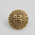 Button - Gold Double ‘C’ - 15mm
